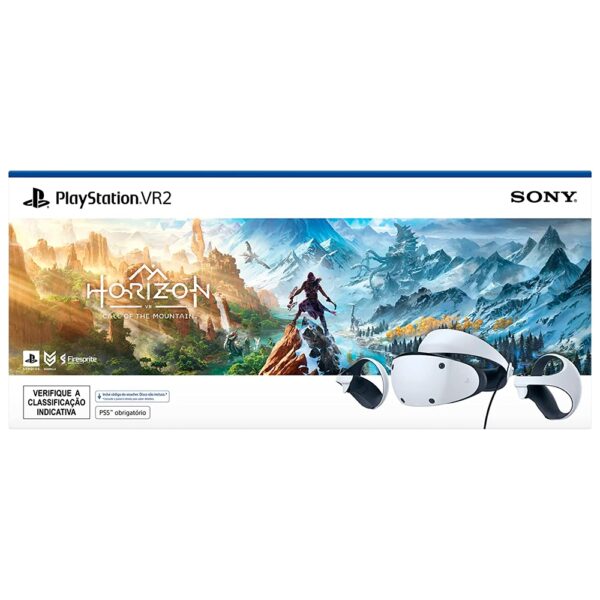 PlayStation VR2 Branco Para Playstation 5 + Horizon Call of the Mountain - Image 3