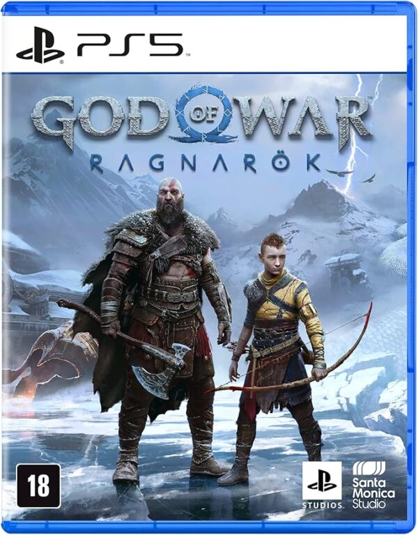 Jogo God Of War Ragnarök - PS5 Mídia Física
